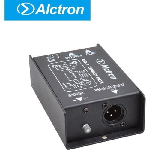 Alctron DB-1 DI BOX used in stage performance firm,fashion