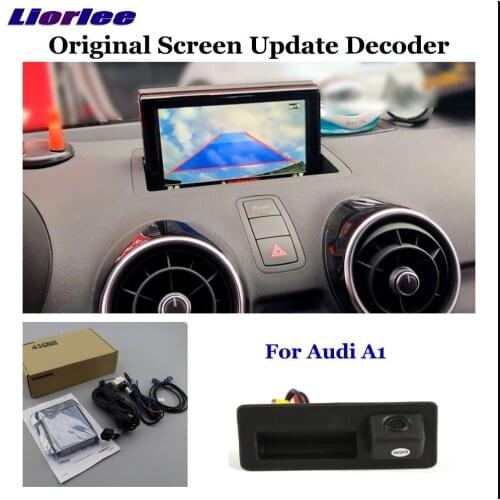 Car Rear View Backup Camera For Audi A1 8X 2010-2018 Reversing Parking CAM Full HD CCD Decoder Accessories