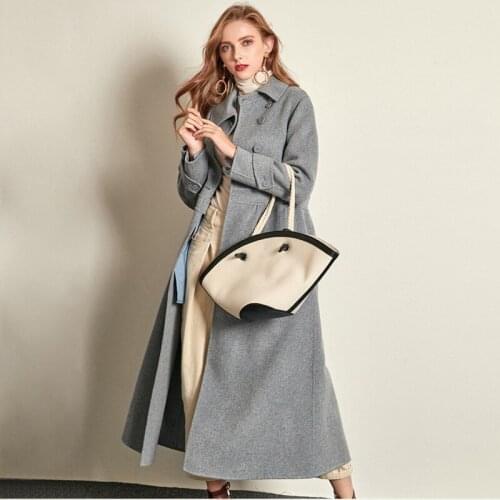 Женские синие пальто Davidartlife China At AliExpress