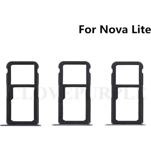 Nano SIM/ Micro SIM Card Tray Holder Micro SD Card Slot Holder Adapter for Huawei Nova Lite / P10 Lite