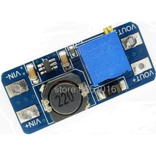 MT3608 DC-DC 2A Adjustable Step Up Boost Power Supply Converter Module 2-24v Input M