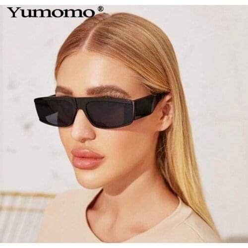 New Fashion Rectangle Sunglasses Women Luxury Brand Designer Vintage Men Classic Shades Female Male Eyewear UV400 oculos