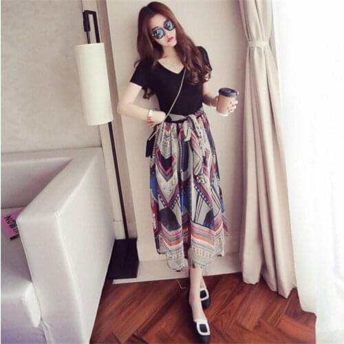 2022 New Womens Elegant Party Wear To Work Womens Elegant Optical Illusion Contrast Modest Slim Fishtail Dress AD0310