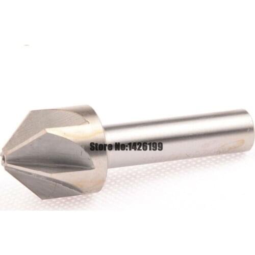 New 1PCS 6.0mm-50mm Chamfer Cutter 60 Degree /90 Degree Chamfering Drilling Mill Drill Milling Cutting Tools 12/16/20/25/30/50mm
