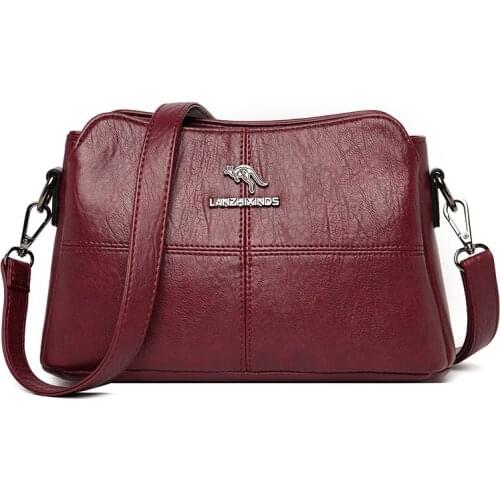 Solid Color Women Shoulder Bags Designer Ladies Crossbody Bags Female Ladies Clutch Vintage Luxury Sac A Main Handbags Bolsos