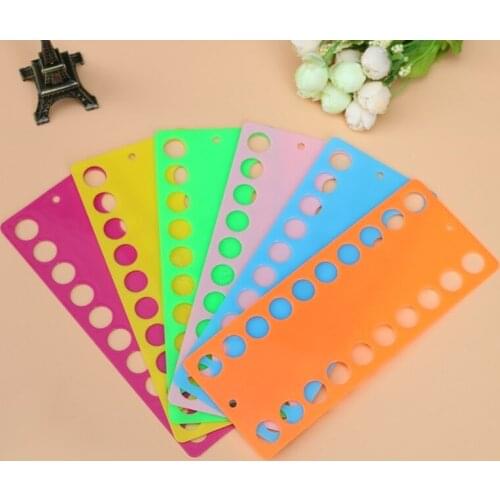 Yarn Organizer Plastic Cross Stitch Thicken Thread Board Thread 1 Pcs 20 Positions Embroidery Accessory Sewing Tools