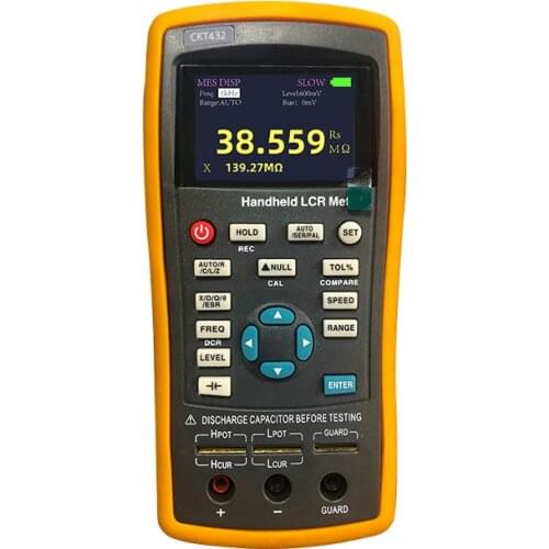 CKT431/CKT432/CKT433 Portable LCR Tester RLC Bridge Meter