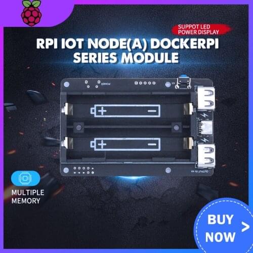 RPI Two Voltage 18650 Lithium Battery Shield V8 Ups Mobile Power Expansion Board Module 5V Micro USB For Arduino ESP32 ESP8266