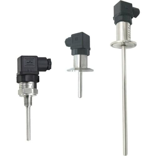 RTD Pt100 Temperature Sensor 3 Wire -50C to 300C Thermal Resistance Thread Tri-Clamp Temperature Sensor
