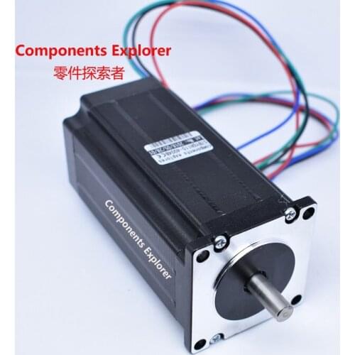 Nema23 Double Shaft Stepper Motors for Bespoke Ball Screw or Lead Screw body 115mm for CE ROSH ISO CNC Laser and 3D printer