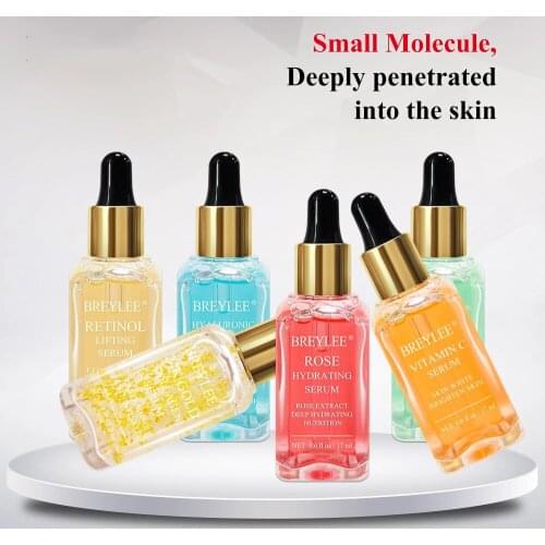 17ml Retinol Skin Care Whitening Cream Vitamin C Hyaluronic Acid Moisturizer 24k Gold Anti Aging Essence Face Serum Mask