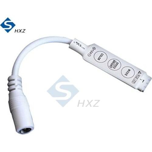 3-button Control Dimming Amplifier RGB50503528 LED Strip 12V Micro Controller Dimming Connector