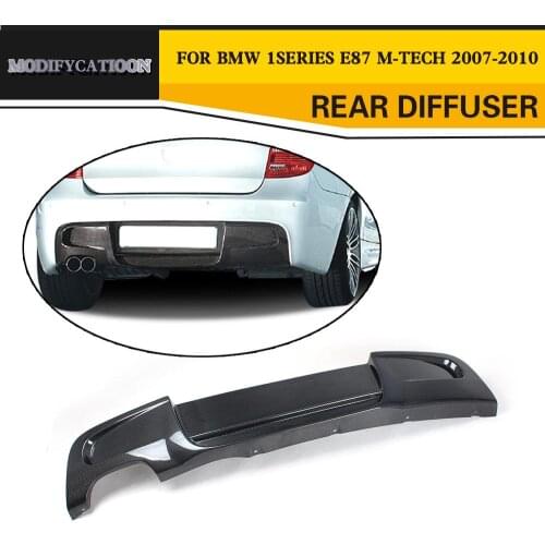 Carbon fiber Rear Underbody Diffuser for BMW E87 M sport Hatchback Only 2007 - 2010