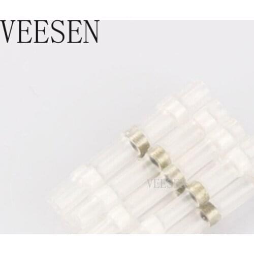 10/20/50pcs Practical Electrical Waterproof Seal Heat Shrink Butt Terminals Solder Sleeve Wire Soldered Terminals
