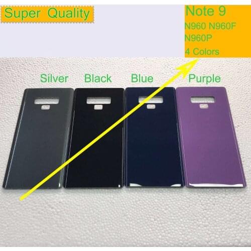 10Pcs/lot For Samsung Galaxy Note9 Note 9 N960 N960F N960P Housing Battery Cover Back Cover Case Rear Door Chassis Note9 Shell