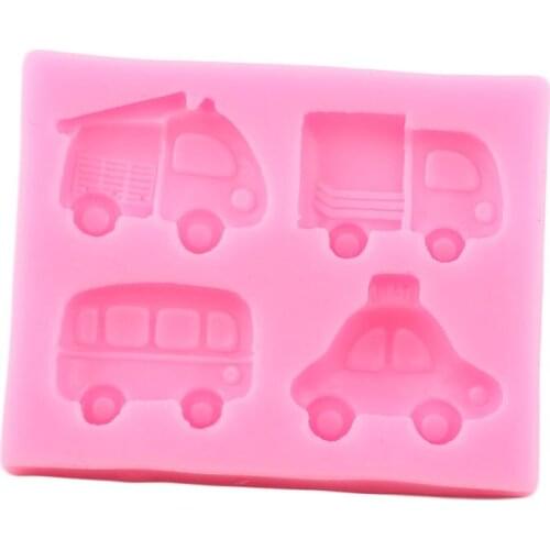 3D Craft Silicone Mold Cupcake Topper Fondant Cake Decorating Tools Polymer Clay Soap Molds Chocolate Gumpaste Candy Moulds