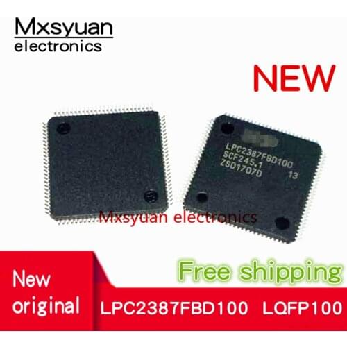 5pcs~50PCS/lot LPC2387FBD100 LPC2387FBD LPC2387 QFP100 New original Microcontroller chip