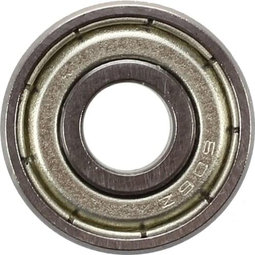 606Z 6 x 17 x 6mm Metal Miniature Deep Groove Ball Bearings 5 Pcs