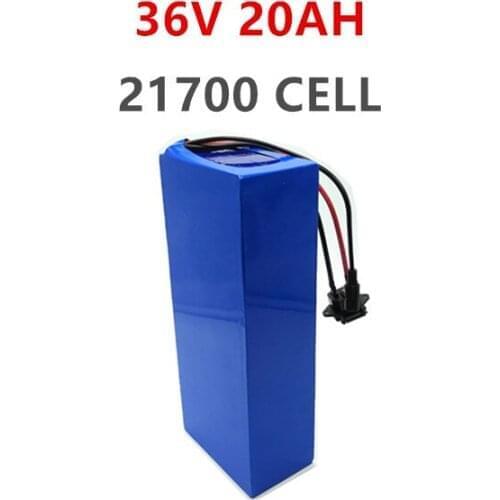 36V 20Ah battery 21700 5000mah 10S4P battery pack 500W high power battery 42V 20000mAh Ebike electric bicycle BMS