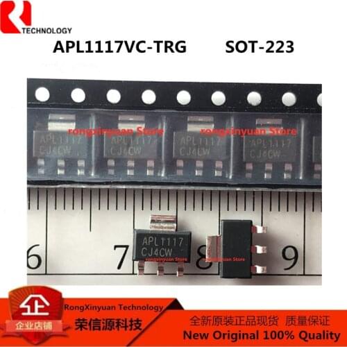 APL1117VC-TRG APL1117VC-TRL APL1117VC-TR APL1117VC APL1117 APL1117-ADJ SOT-223 1A LOW DROPOUT VOLTAGE REGULATOR Original New