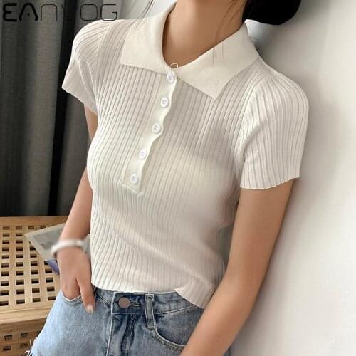 Женские однотонные футболки EAnvog China At AliExpress