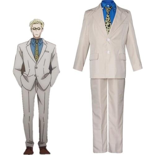 Anime Jujutsu Kaisen Nanami Kento Cosplay Costume Suit Belt Short Wig Halloween Christmas Party Uniform Outfit Men Women