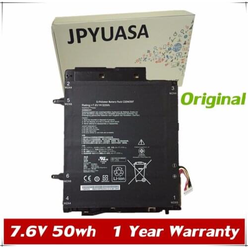 7XINbox 7.6V 50wh Original Laptop Battery C22N1307 For ASUS Transformer Book T300LA T300LA-BB31T Tablet