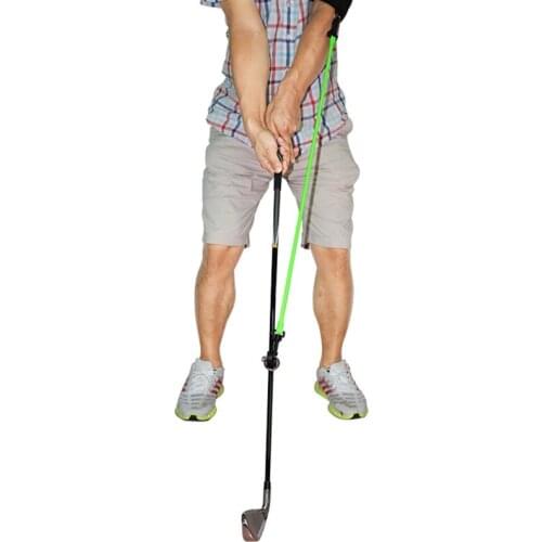 Portable Golf Club Swing Release Durable Elastic Rope Arm Strength Training Aid Outdoor Entertainment Sports Practical