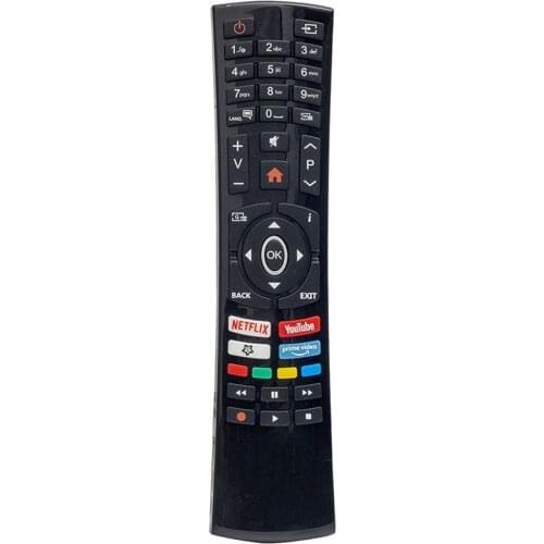 Television and Satellite Receiver Control Vestel RC4390P 30101765 Netflix Youtube Prime Key LED TV Remote Contol AT-KK8010-758