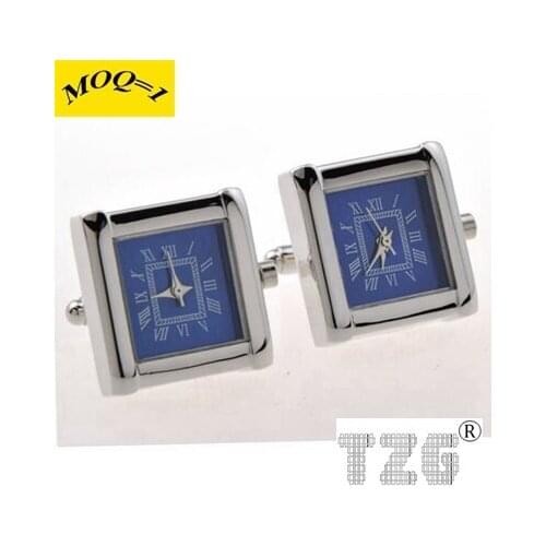 TZG11169 Workable Watch Clock Cufflink Cuff Link 1 Pair Free Shipping Promotion