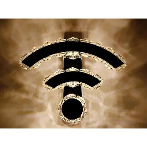 Luxury Modern Wall Sconce Lighting Crystal style Wall lights mirror side lamp bedside lamp crystal Sconces lamps in bedroom