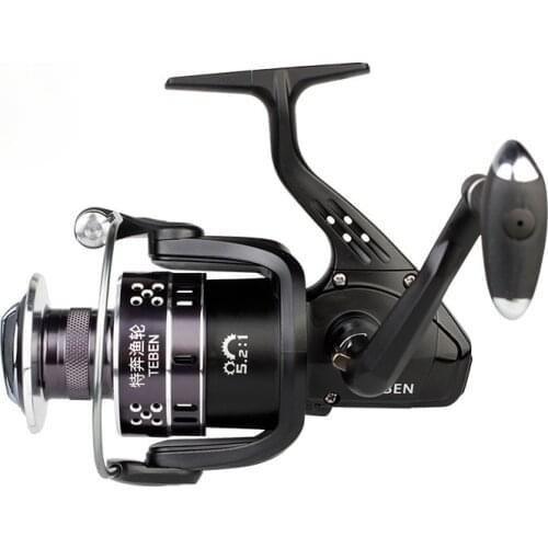 Teben Fishing Reels Metal Sea Rod Fishing Line Wheel Stainless Steel Bearing Spinning Wheel Ship Anticorrosion Casting Wheel