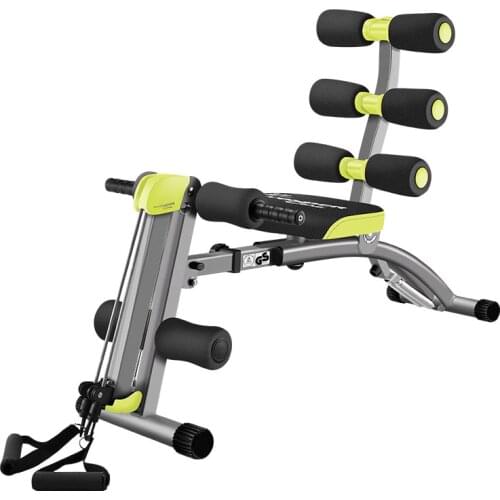 Sit-ups Fitness Equipment Household Auxiliaries Multifunctional Supine Board Folding Dumbbell Stool Abdominal Muscle Board