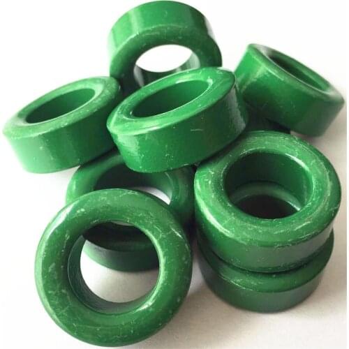 Inner 15mm 0.6'' transformer ferrite core 25X10X15mm Al 10-12uH inductor ferrite ring high frequency ferrite bead,200pcs/lot