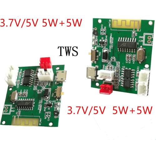 High quality promotion fashion bt-tws module high quality power amplifier PCBA module double 5W audio player board