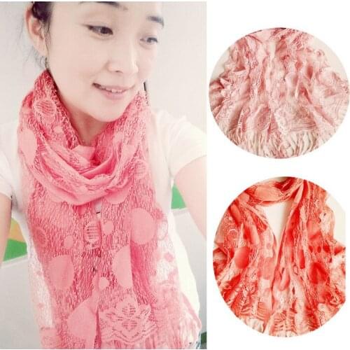 Girl women Scarf shawls Scarves Stole Neckerchief FACTORY CLEARANCE SALE 170*55cm 12pcs/lot #3974