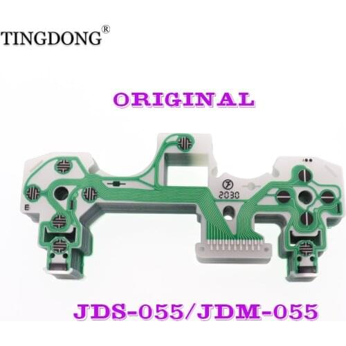 1pcs Original New For ps4 controller conductive film flex cable high quality for ps4 joystick repair part JDS-055 JDM-055