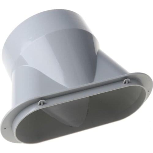 13/15cm Diameter Portable Air Conditioning Body Exhaust Duct Interface Pipe Connector Conditioner Parts Easy Install