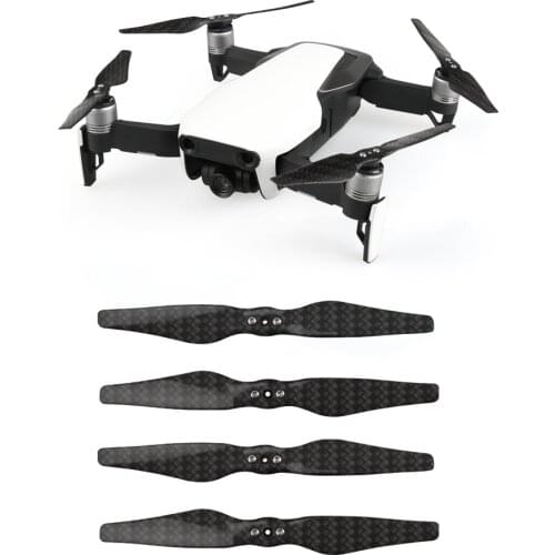 2 Pairs/Set Full Carbon Fiber Propellers For DJI Mavic Air Drone Parts Accessories 5332S Propeller Blades