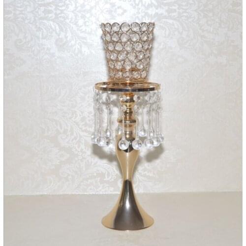 20days sent order) table top crystal chandelier Pendant Wedding Centerpieces Crystal Flower stand centerpieces for weddings se47