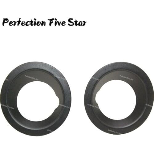 51113400911 51113400912 Pair Left+Right Front Bumper Fog Light Foglamp Ring Cover Cap For BMW X3 E83 2004 2005 2006