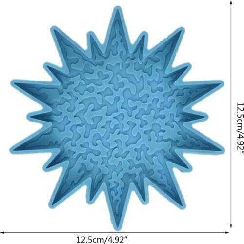 Astral Coaster Epoxy Resin Mold Cup Mat Casting Silicone Mould DIY Crafts Jewelry Home Decorations Ornaments Making Tools