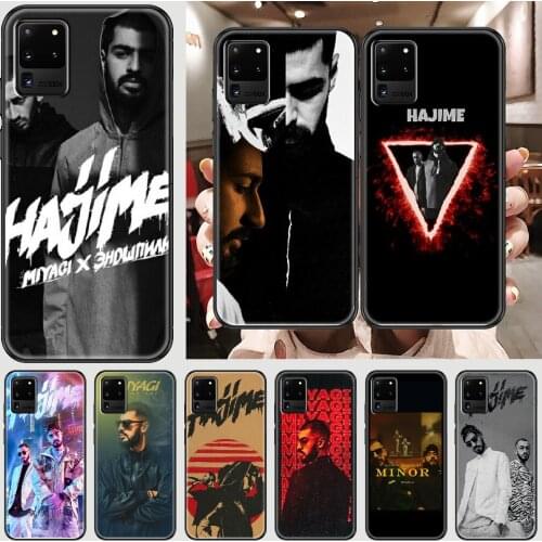 Hajime MiyaGi Andy Panda Phone case For Samsung Galaxy Note 4 8 9 10 20 S8 S9 S10 S10E S20 Plus UITRA Ultra black silicone prime