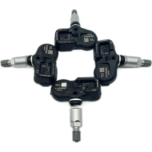 4Pcs Tire Pressure Monitor Sensor TPMS Fit for Infiniti Nissan Gt-R Q70 QX50 Titan Replace PMV-CA14 / PMV CA14