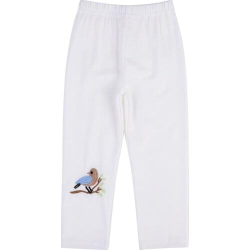 Children Baby Girls Leggings Flower Printed Kids Trousers Casual Pencil Pants Cute Toddler Infant Cotton Soft Pants 1-6T 2021