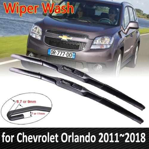 For Chevrolet Orlando 2011~2018 Car Wiper Blades 2012 2013 2014 2015 2016 2017 Front Window Windscreen Windshield Accessories