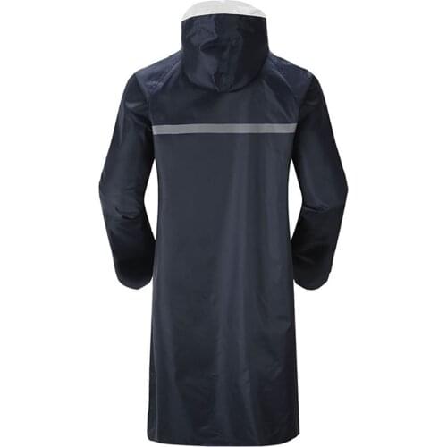 Oxford Raincoats for Adults Waterproof Breathable Reusable Rain Ponchos with Hoods and Sleeves Lightweight for Men Women WWO66