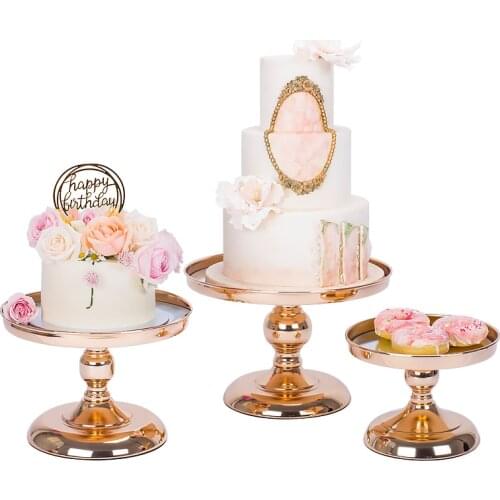 European-Style Birthday Cake Shelf Multi-Layer Afternoon Tea Snack Tray Wedding Dessert Table Decoration Ornament Display Stand