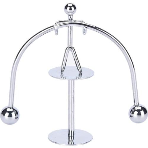 Kinetic Weightlifter Gadget Perpetual Motion Desk Art Toy Gift Office Decoration