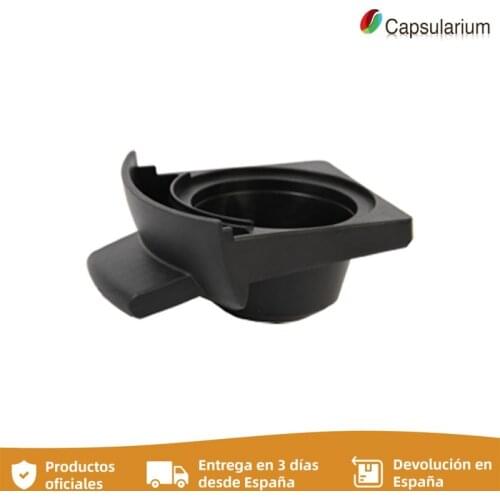 Black KRUPS ground coffee capsules stand. Complement for Nespresso Piccolo - Capsularium coffee maker